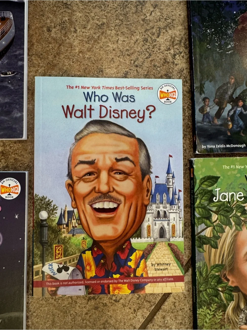 5 Who Was/Who Is? Paperback Book Collection for kids
